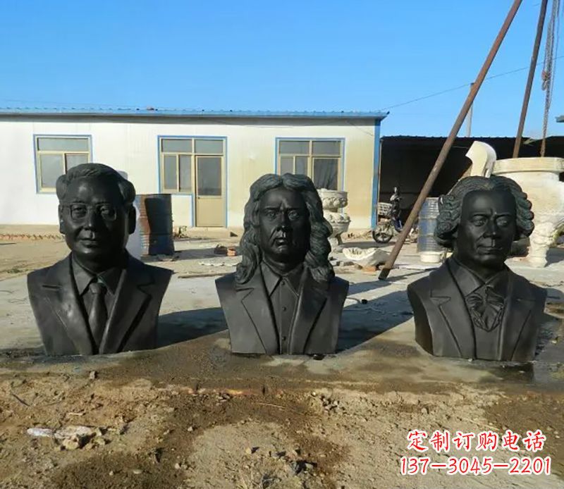 宜宾校园名人铜雕