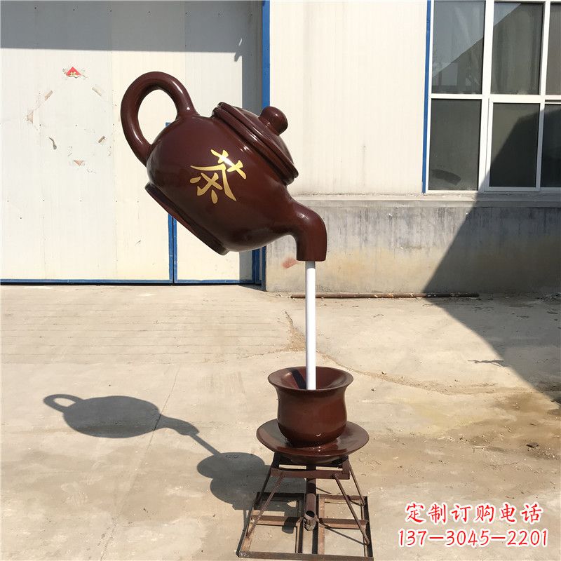 宜宾悬空茶壶流水喷泉