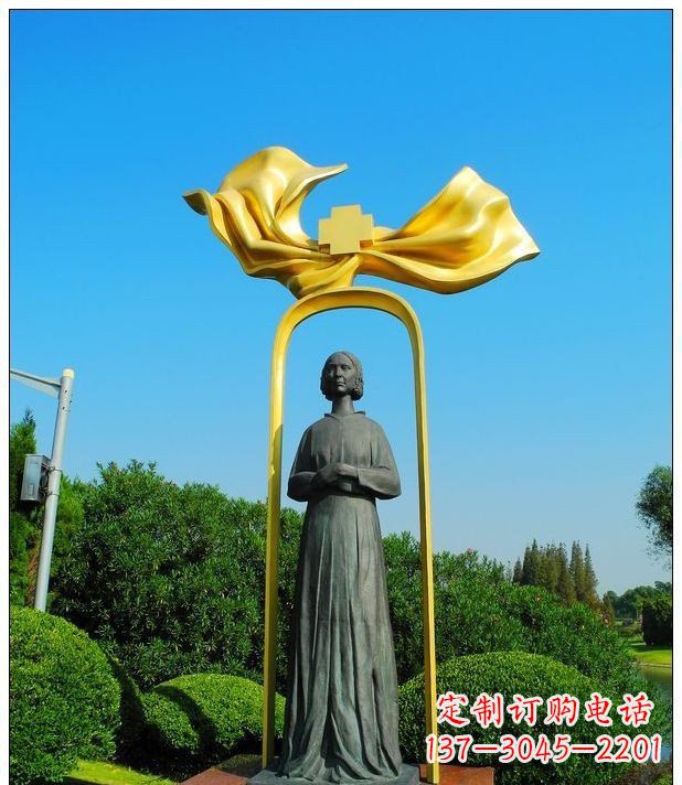 宜宾医院南丁格尔名人铜雕