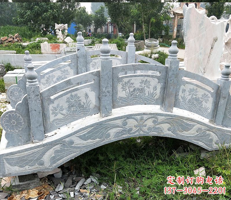 宜宾园林仿古石拱桥景观石雕 (3)