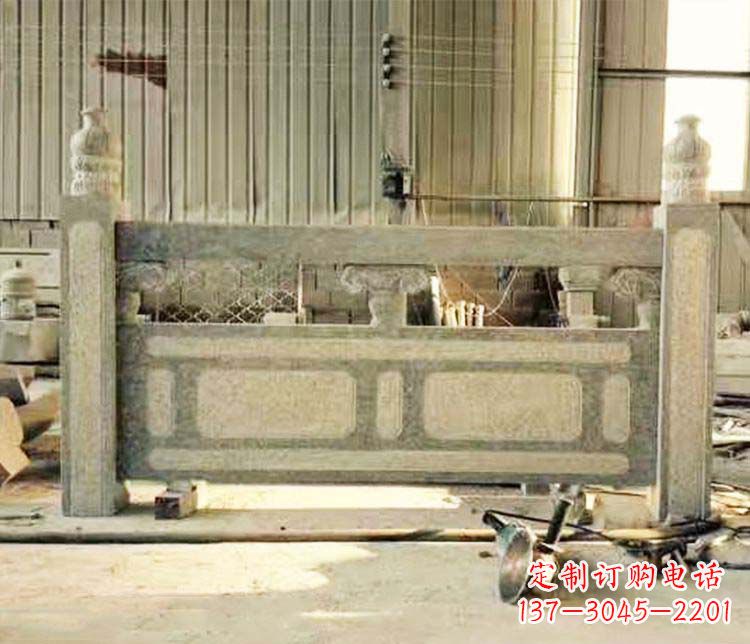 宜宾园林仿古石栏板景观石雕