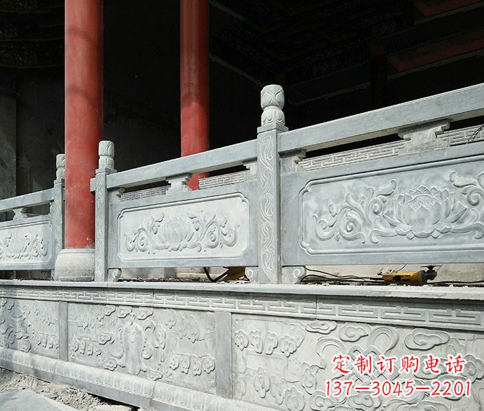 宜宾园林仿古石栏板景观石雕_1 (3)
