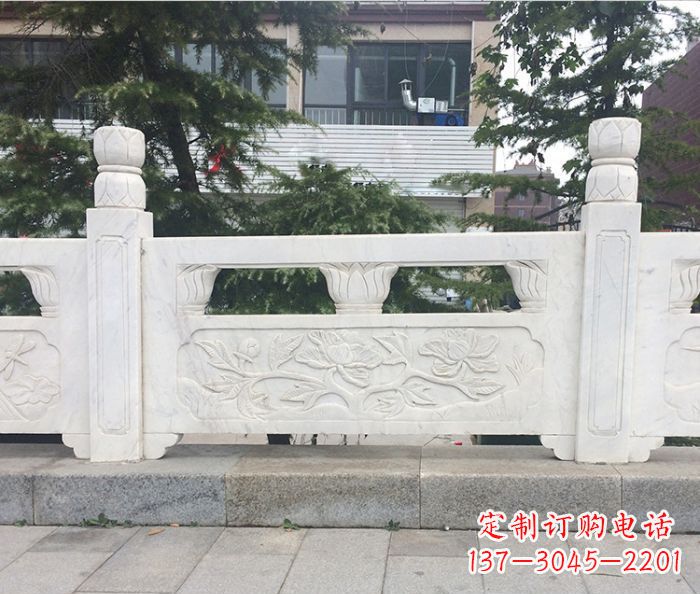 宜宾园林景观大理石浮雕栏板 (2)