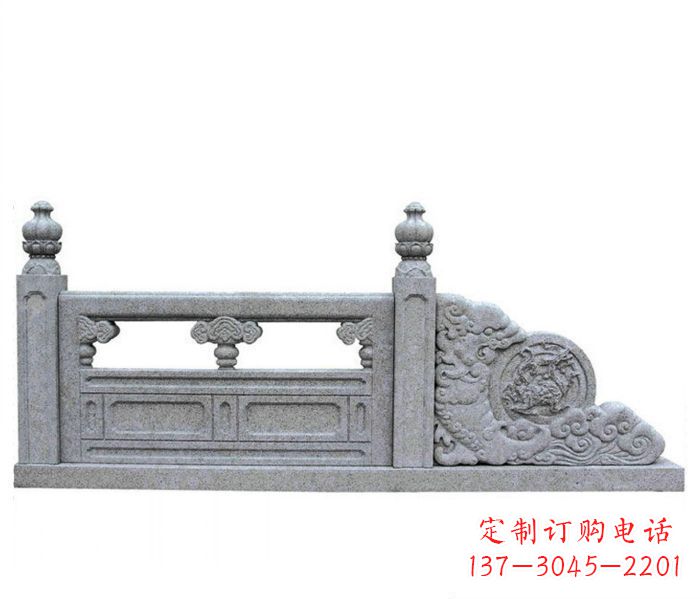 宜宾园林景观大理石栏板雕塑 (2)