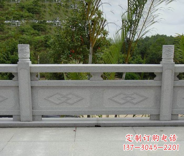 宜宾园林景观大理石栏板雕塑 (3)