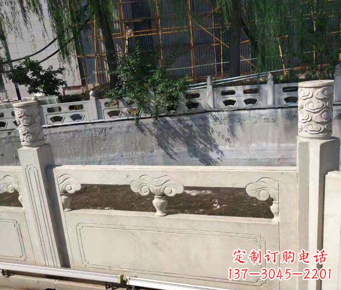 宜宾园林景观大理石栏板石雕 (6)