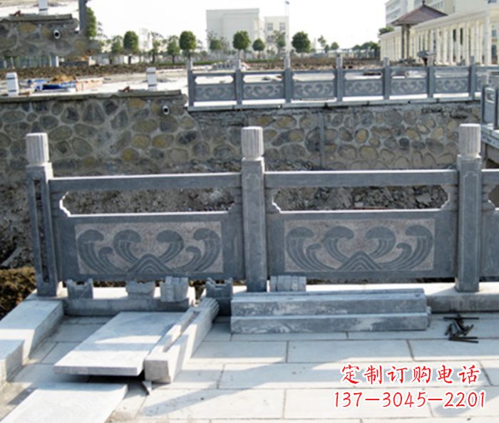 宜宾园林景观大理石栏板石雕 (11)