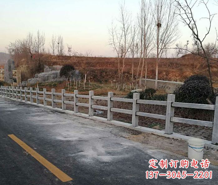 宜宾园林景观大理石栏杆石雕 (2)
