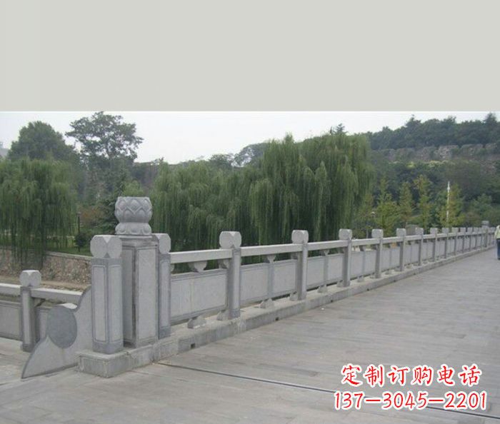 宜宾园林景观大理石栏杆石雕 (4)