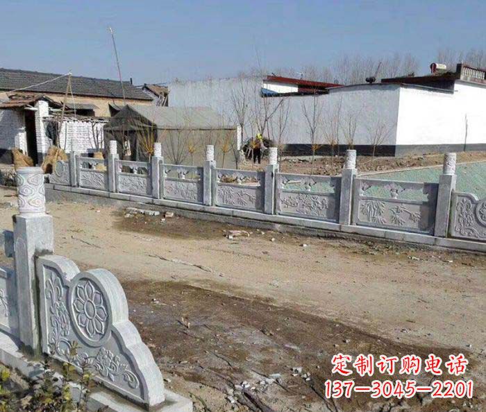 宜宾园林景观仿古栏板石雕