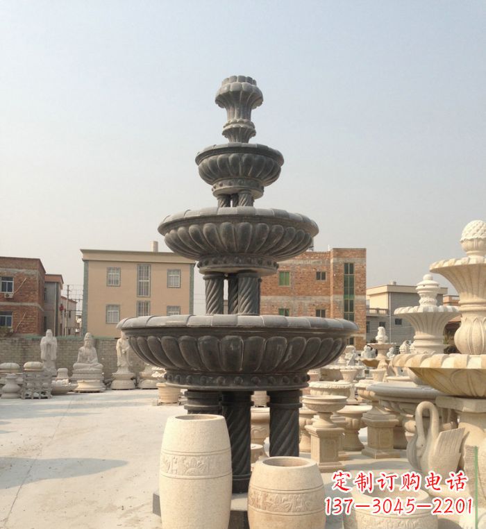 宜宾园林景观仿古喷泉石雕