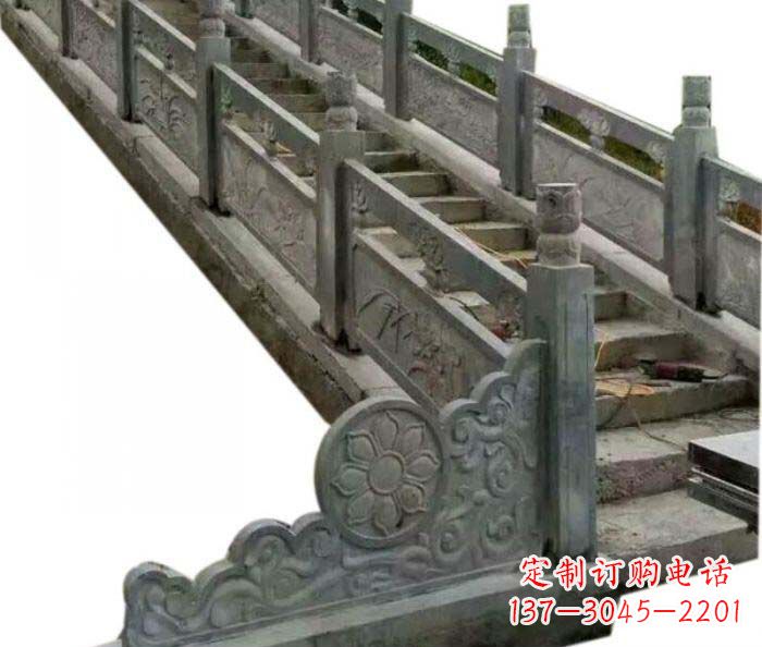 宜宾园林景观仿古石雕栏板 (4)