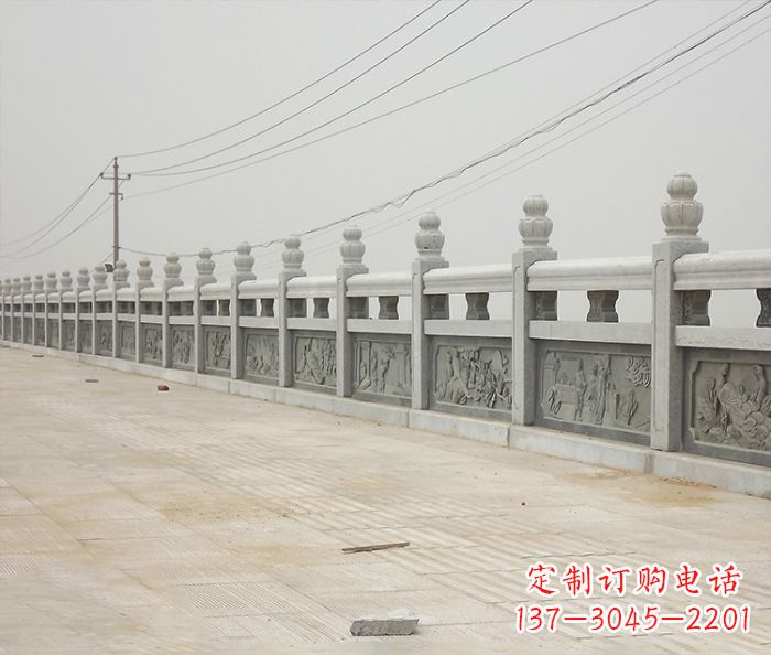 宜宾园林景观仿古石雕栏板_2