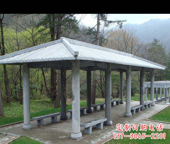 宜宾园林景观仿古石雕长廊