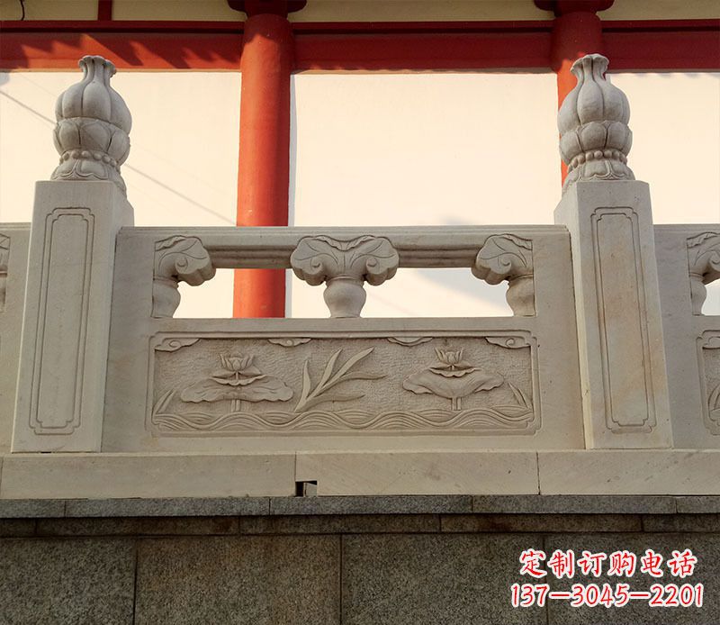 宜宾园林石浮雕栏板景观石雕 (2)