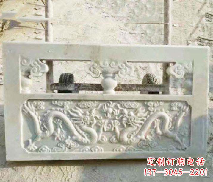 宜宾园林石浮雕栏板景观石雕