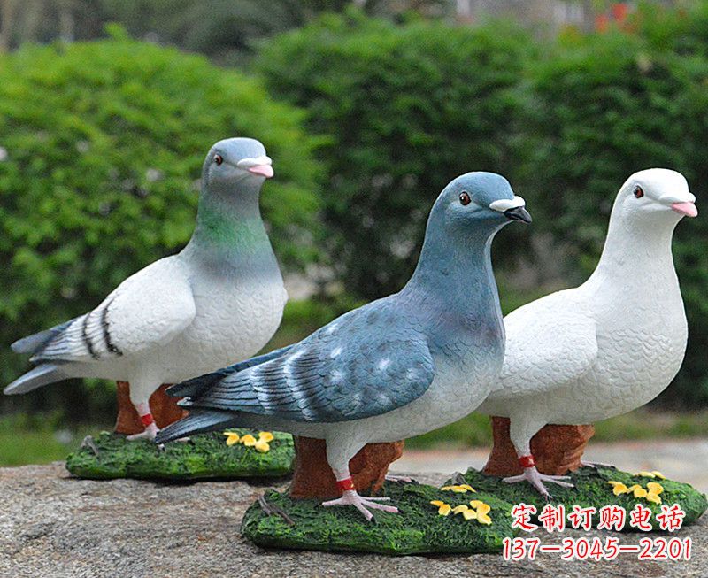 宜宾长春和平鸽雕塑