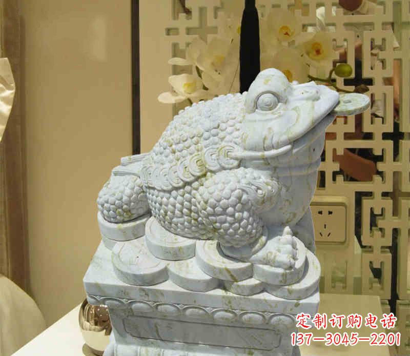 宜宾招财神兽金蟾石雕