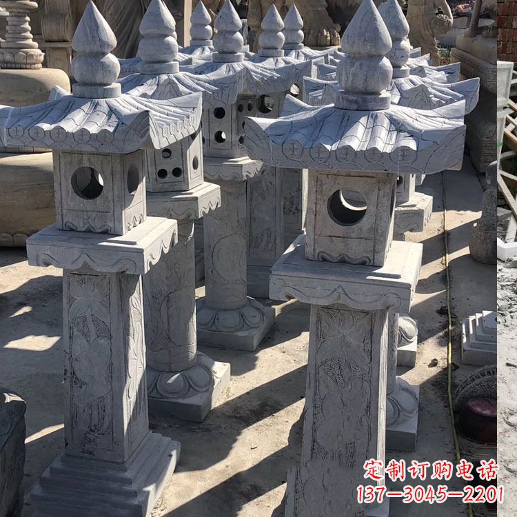 宜宾中式汉代石雕灯笼