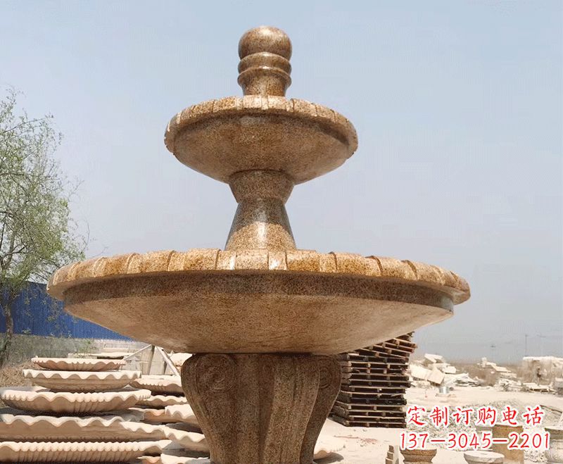 宜宾中式石雕喷泉