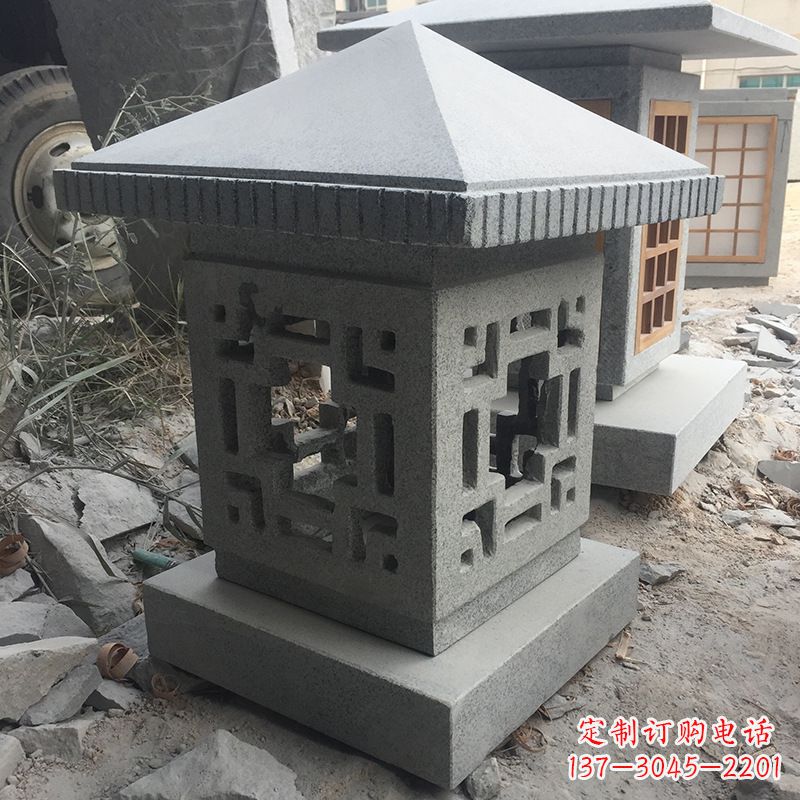 宜宾中式现代石灯笼