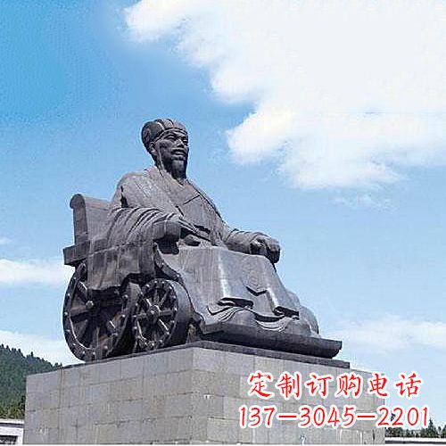 宜宾诸葛亮雕像-三国著名人物历史名人雕塑