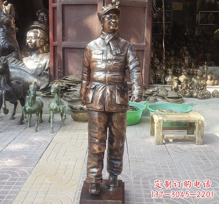宜宾铸铜青年时期毛主席