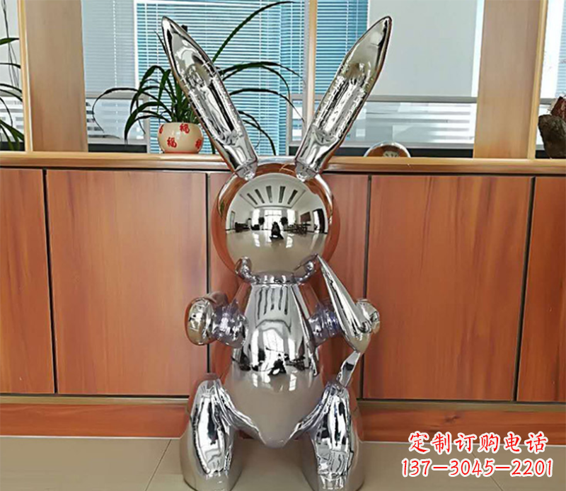 宜宾兔子雕塑摆件